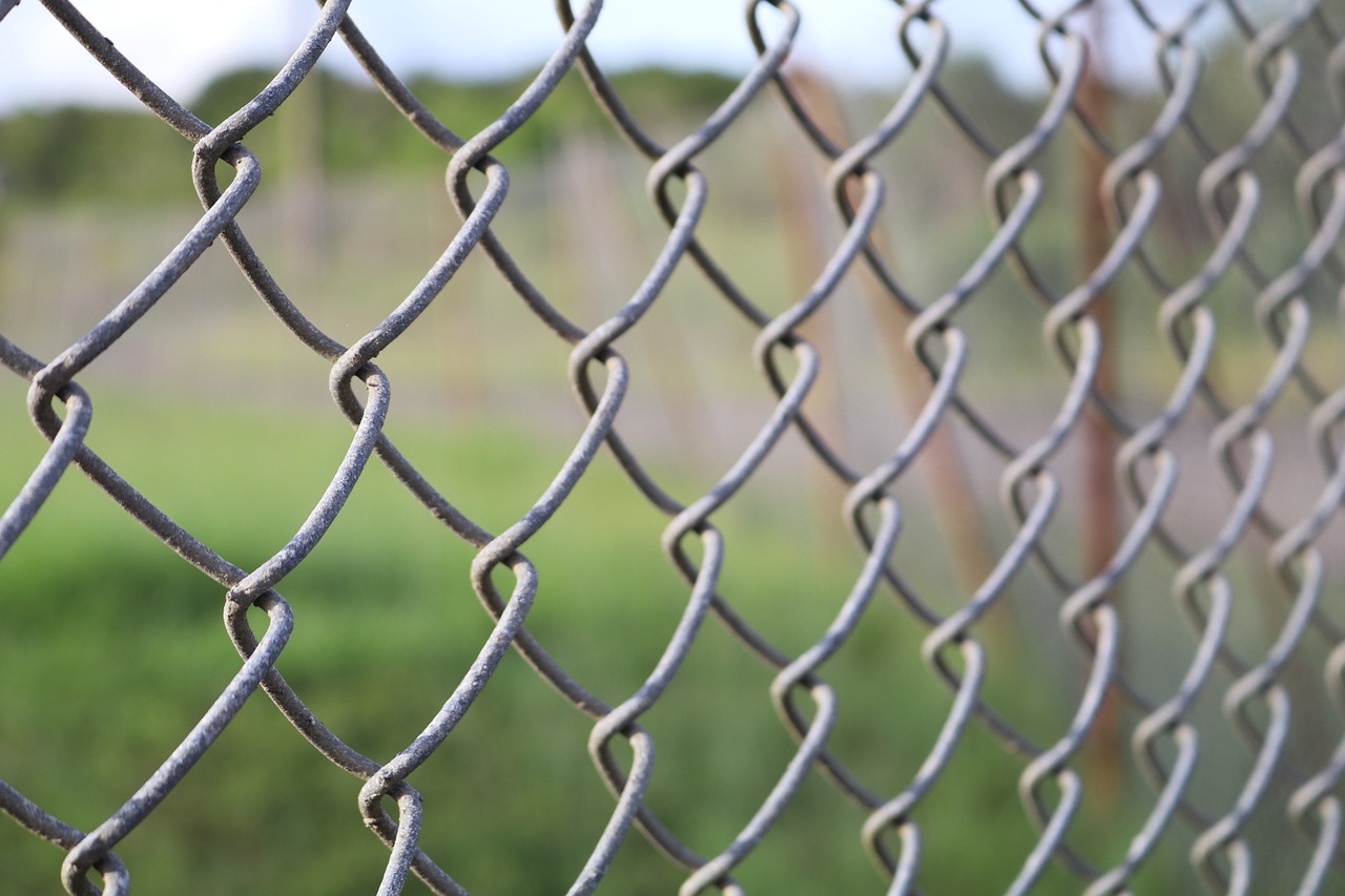 fence security wire free photo