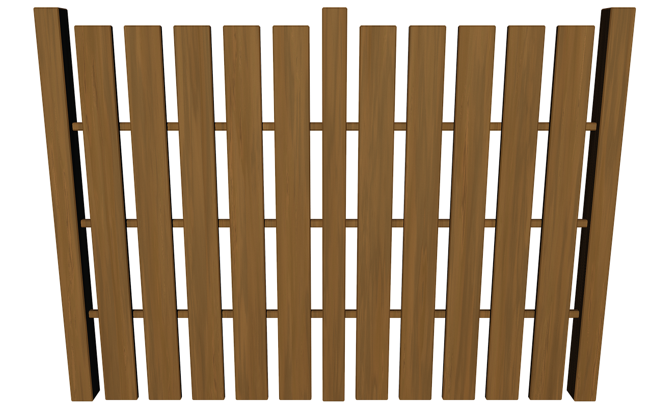 fence wood isolated free photo