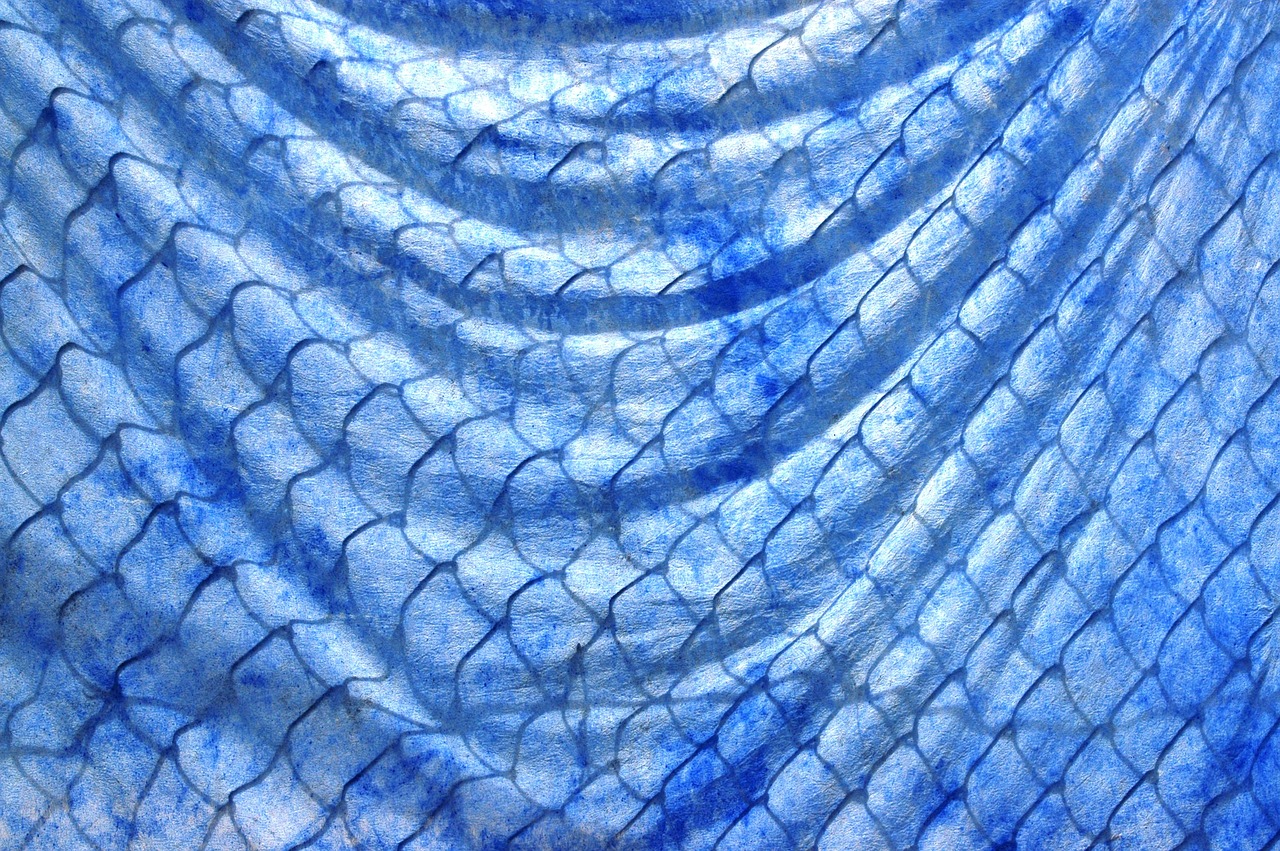 fence blue background free photo