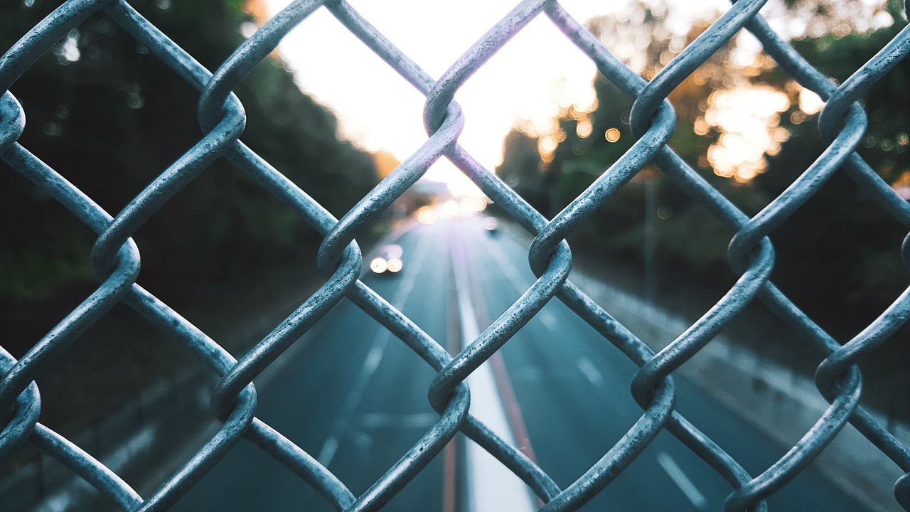 fence steel wire free photo