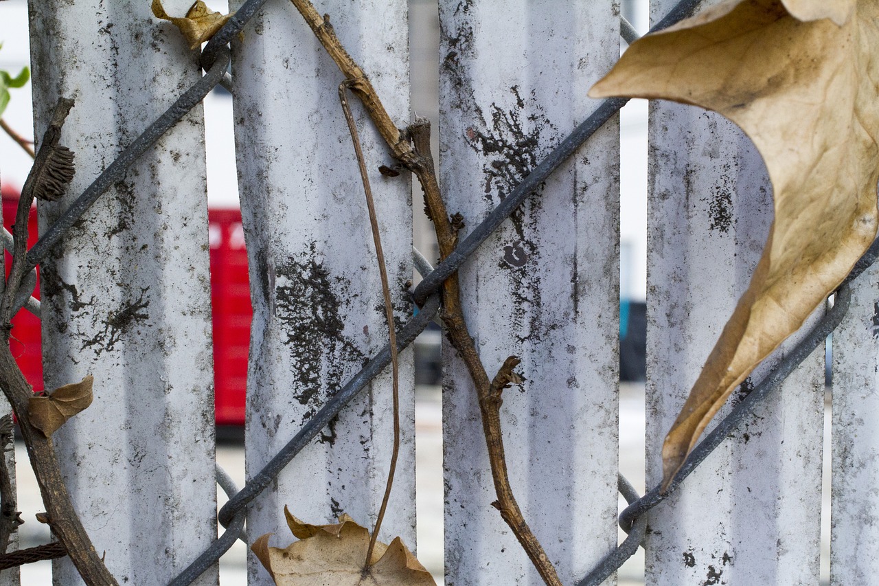 fence dirty rustic free photo