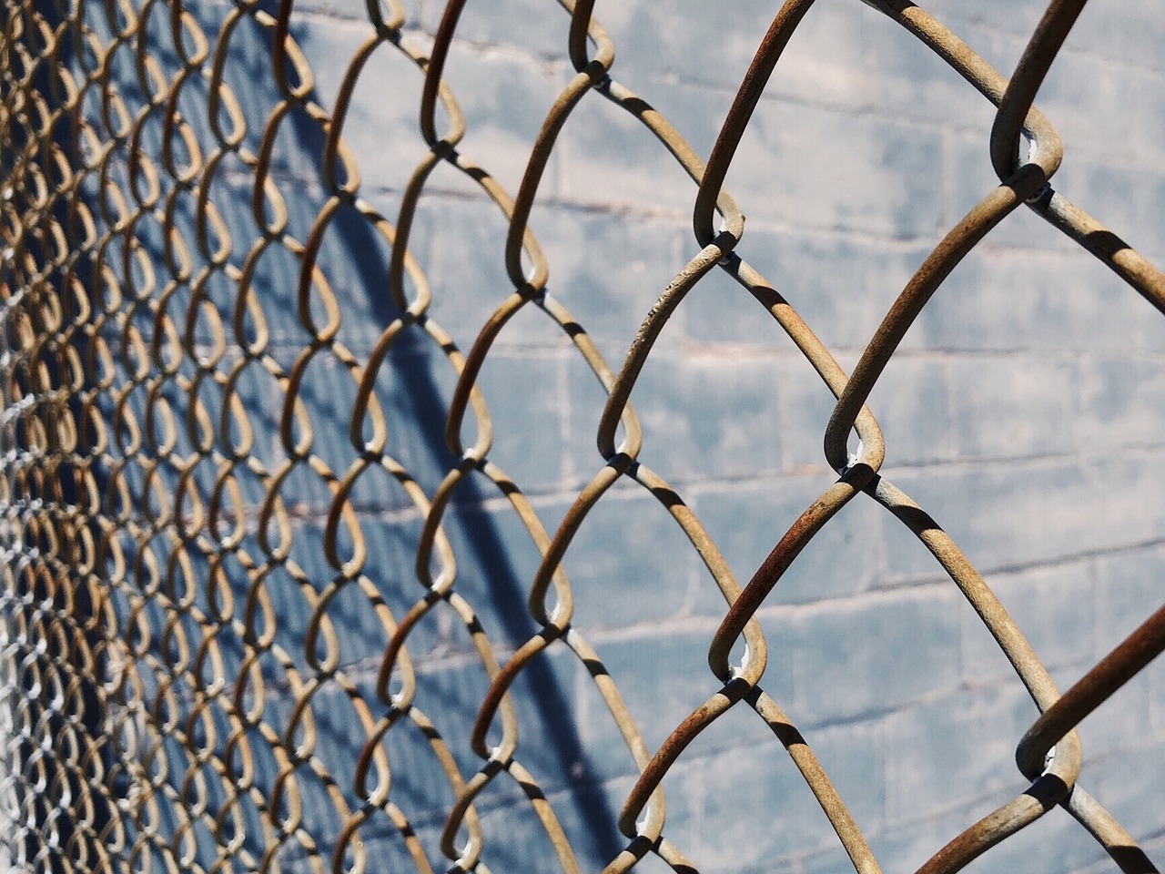fence  chain link  metal free photo