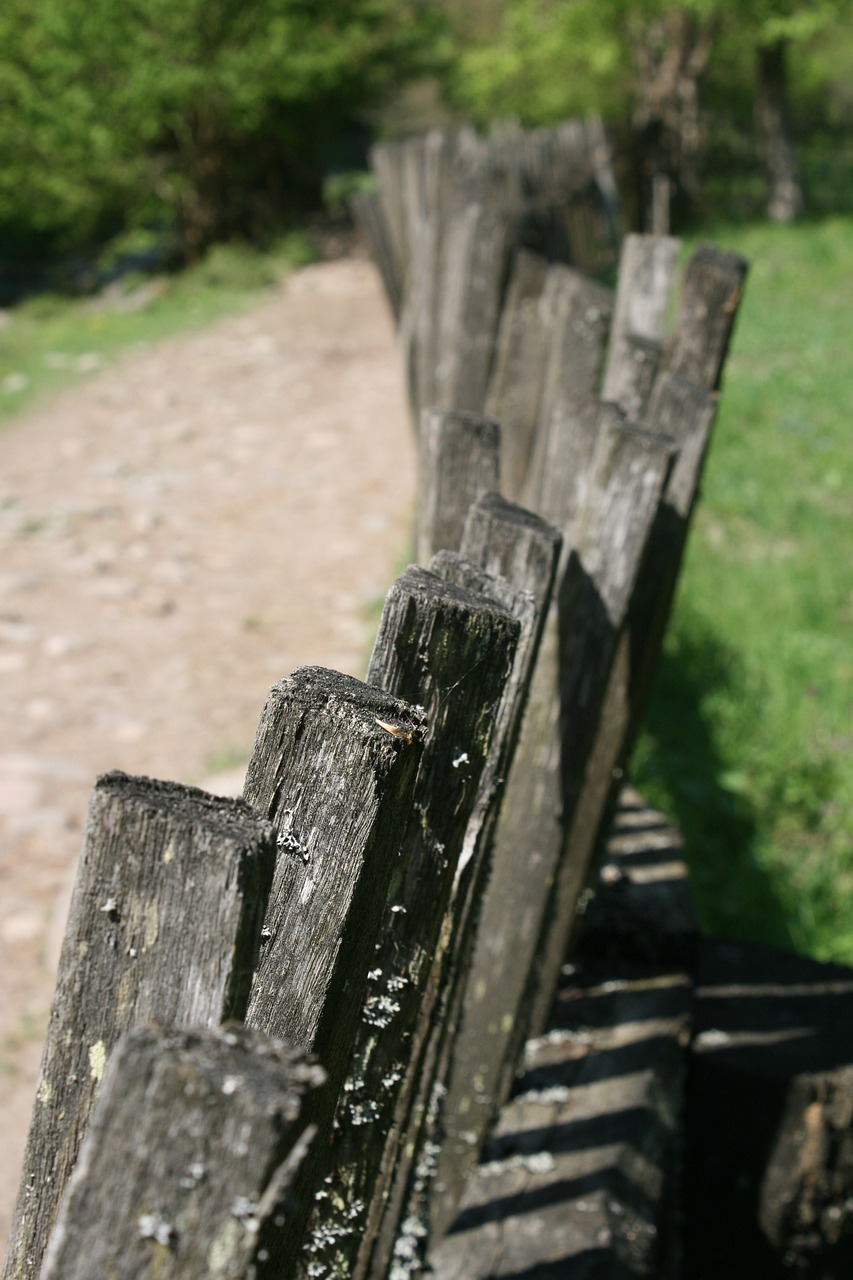 fence  village  old free photo