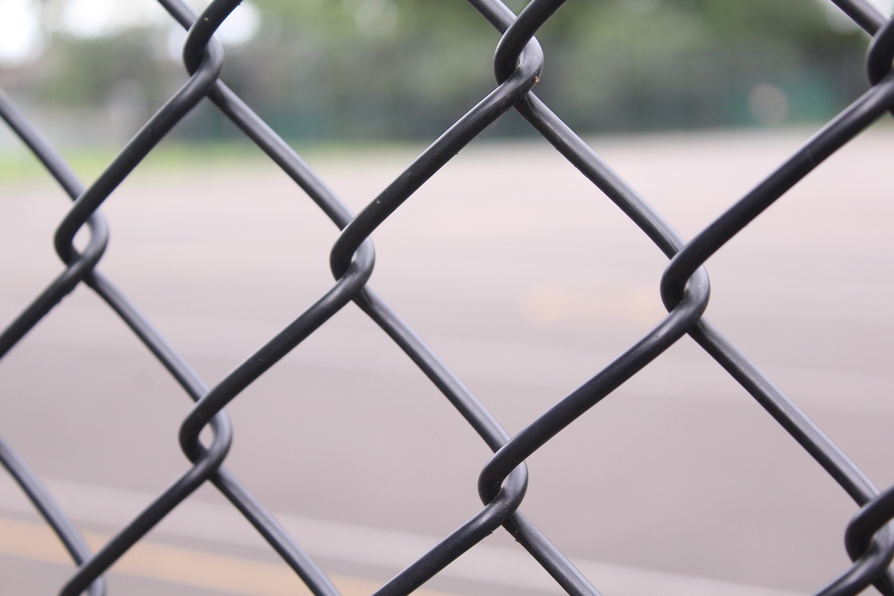 fence  black  patterns free photo