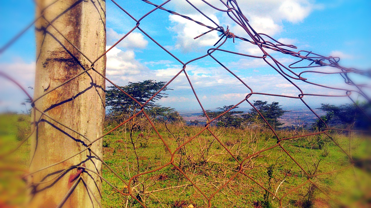 fence nairobi kenya free photo