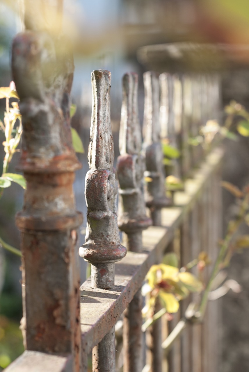 fence light garden free photo