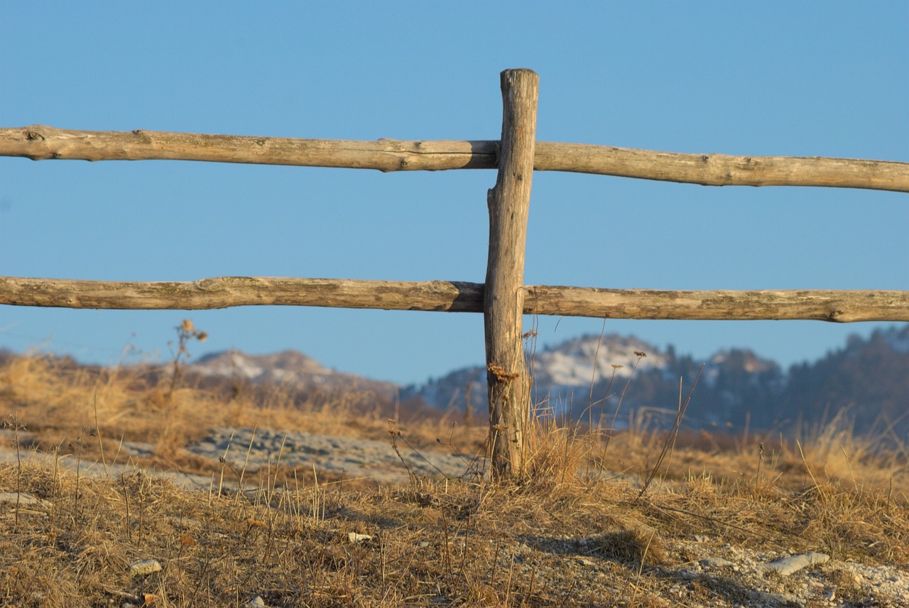 fence mountain free pictures free photo