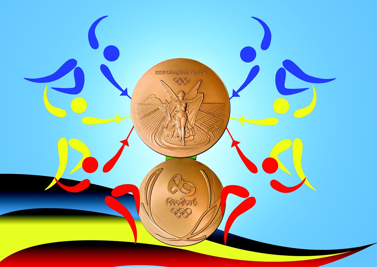 fencing medal olympics free photo
