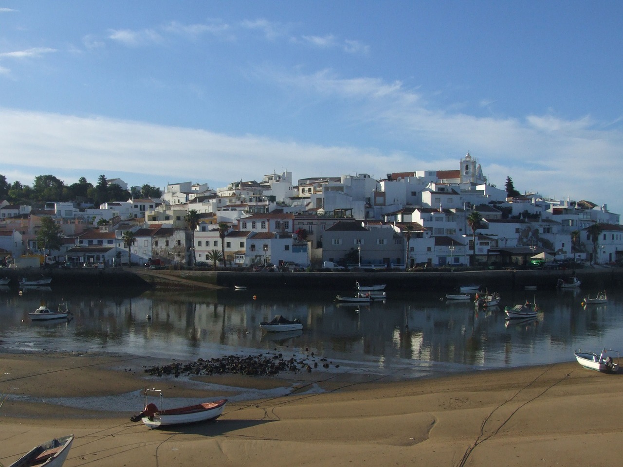 ferragudo portugal village free photo