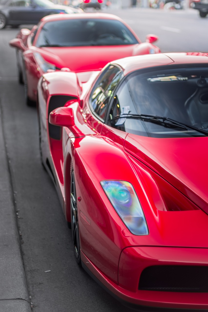 ferrari enzo red free photo