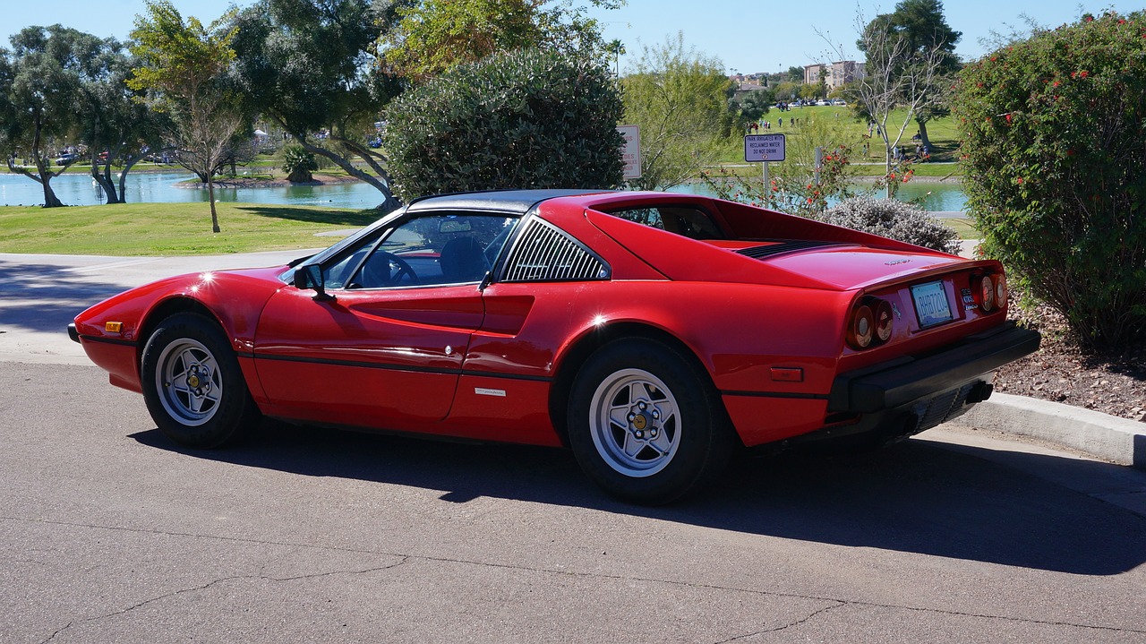 ferrari sports car car show free photo