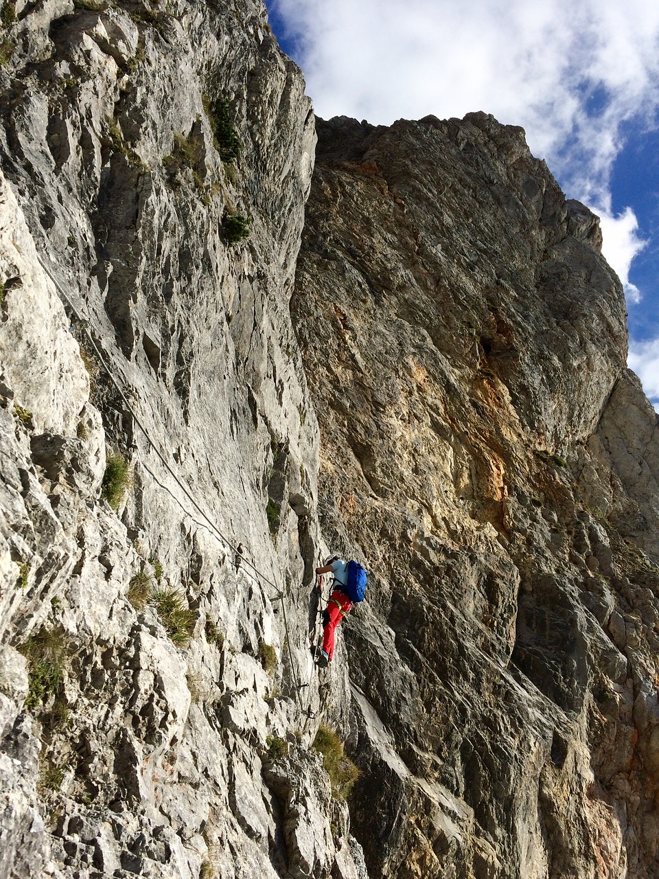 ferrata austria climbing free photo