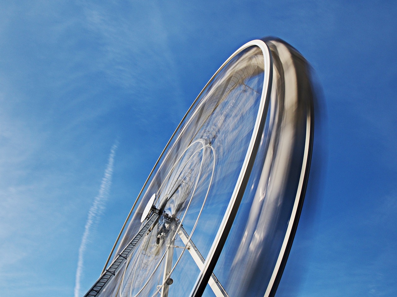 ferris wheel motion free photo