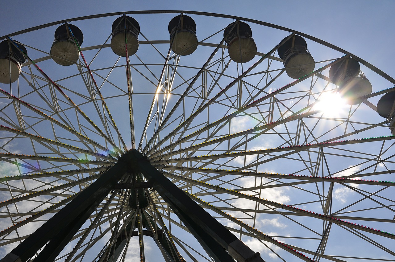 ferris wheel sky free photo