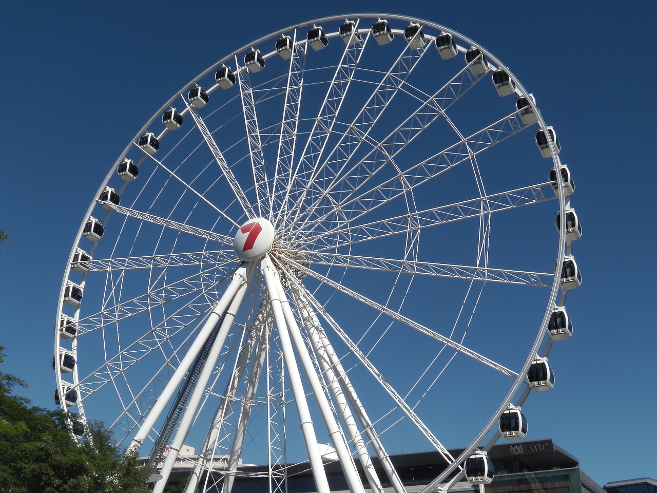 ferris wheel brisbane free photo