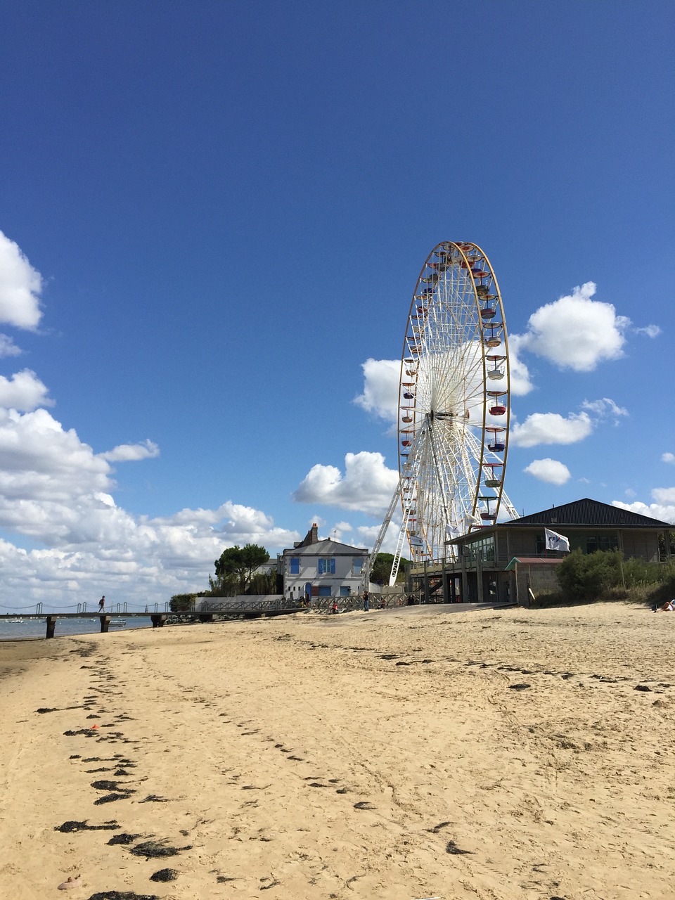 ferris wheel oléron france free photo