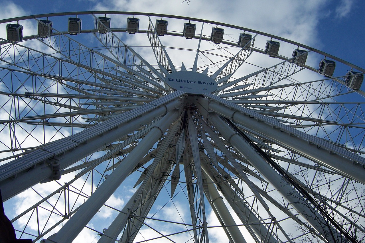 ferris wheel ireland circle free photo