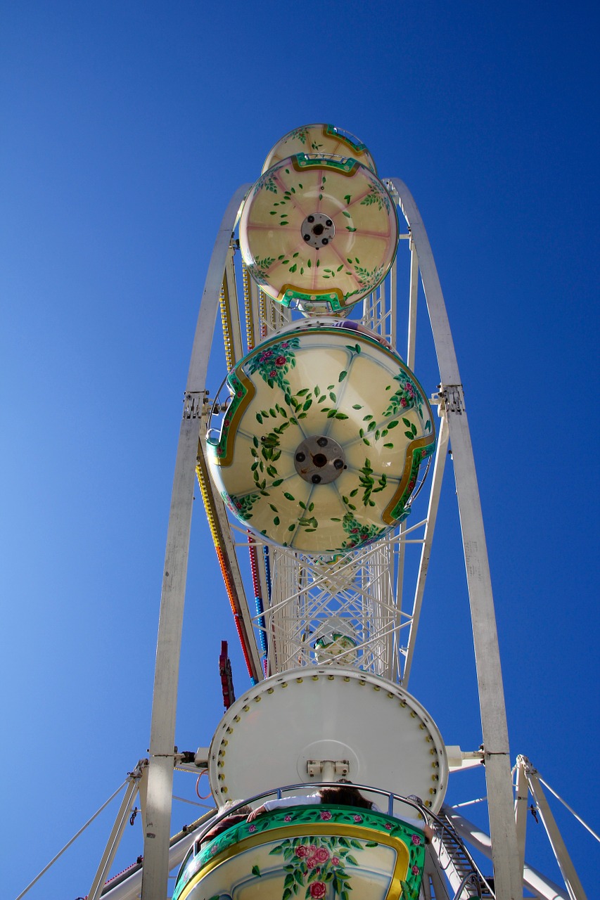 ferris wheel fair folk festival free photo