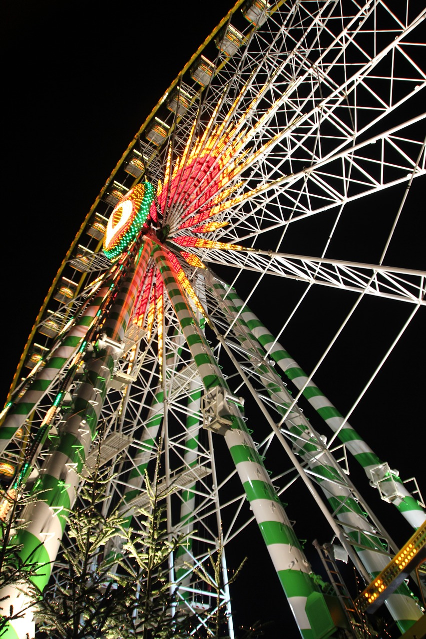 ferris wheel fair rides free photo