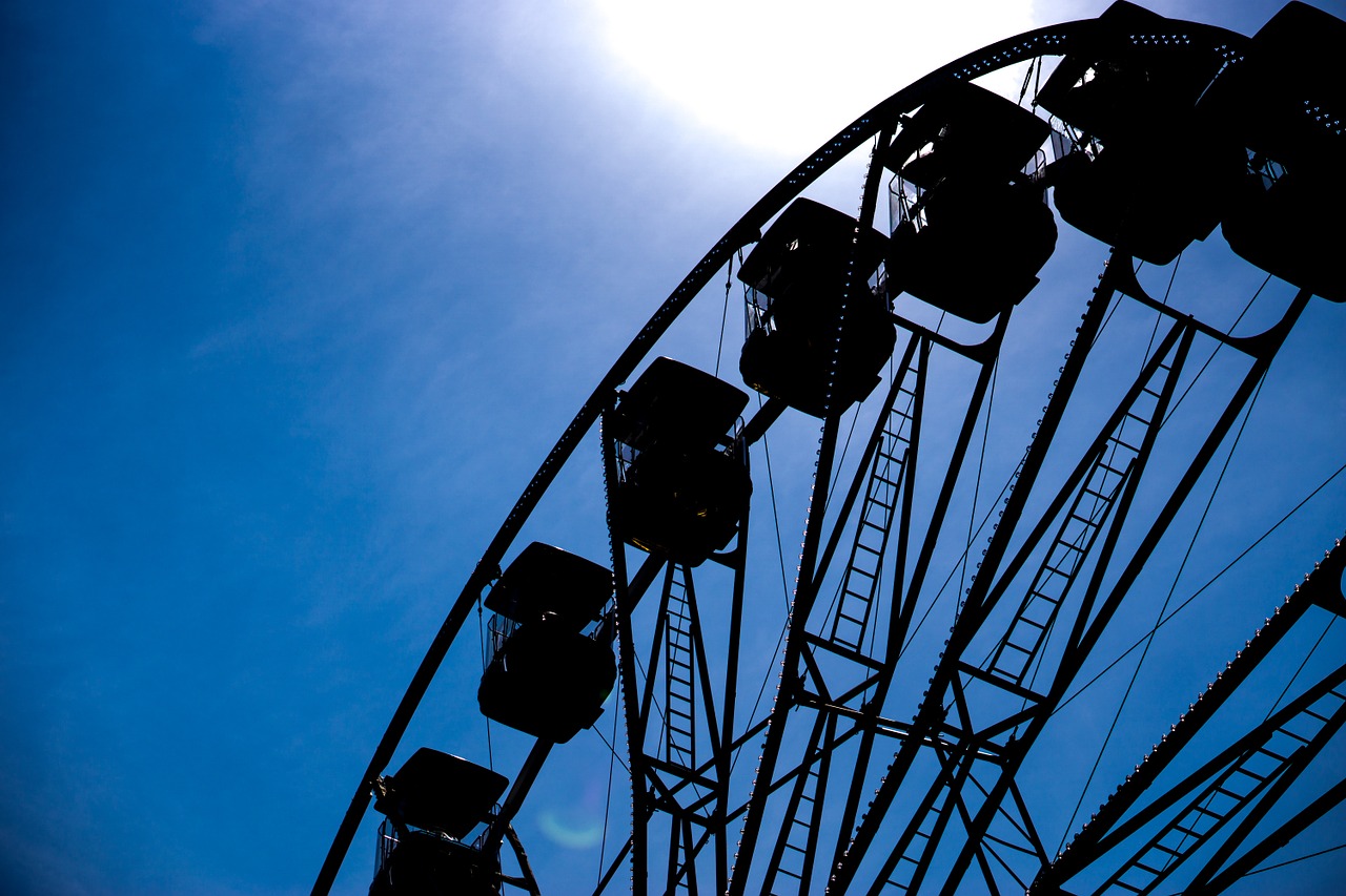 ferris wheel ride fun free photo