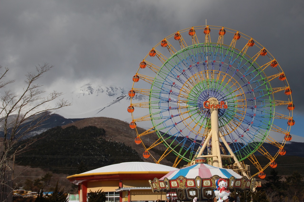 ferris wheel winter ferris free photo