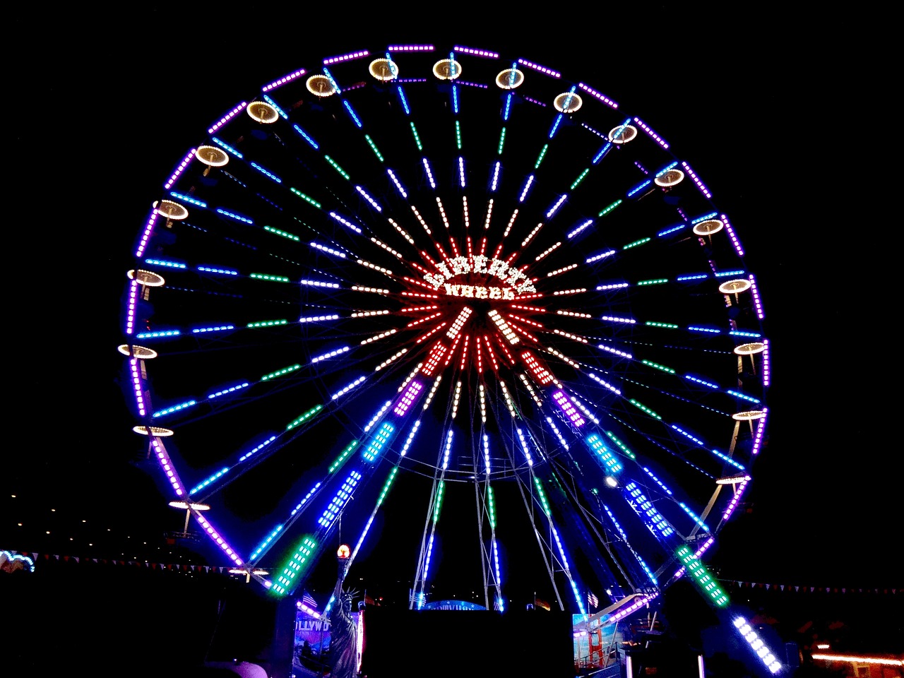 ferris wheel fair ride free photo