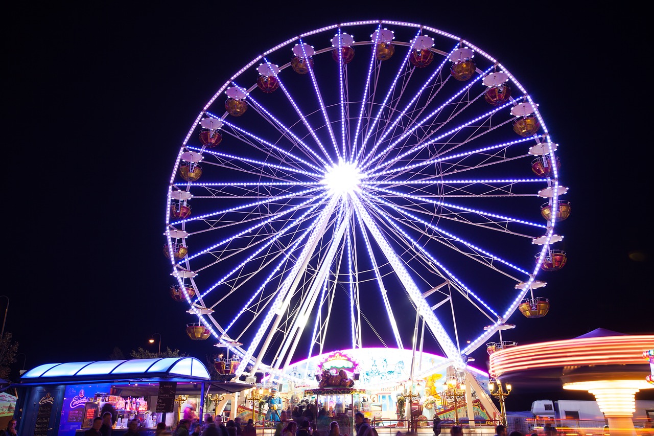 ferris wheel fair ride free photo