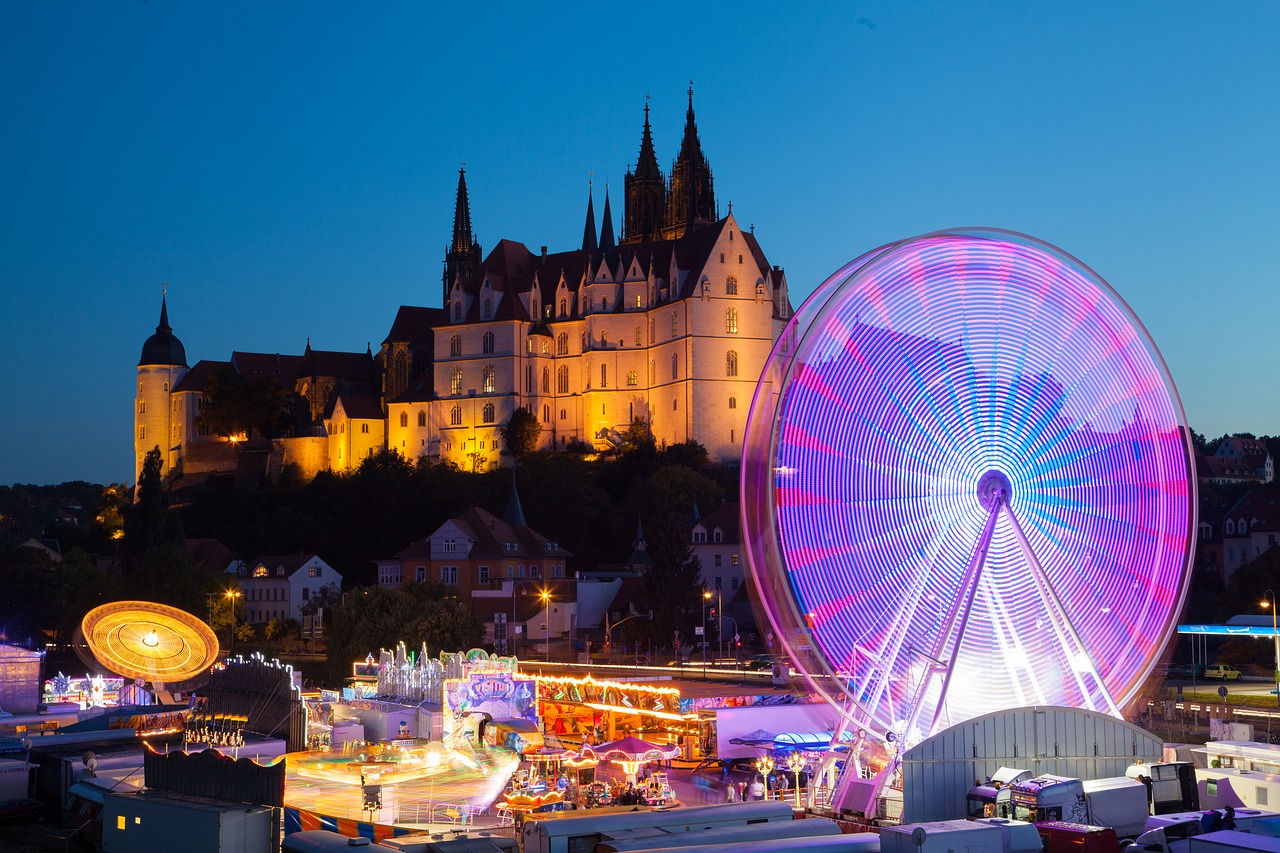 ferris wheel fair ride free photo