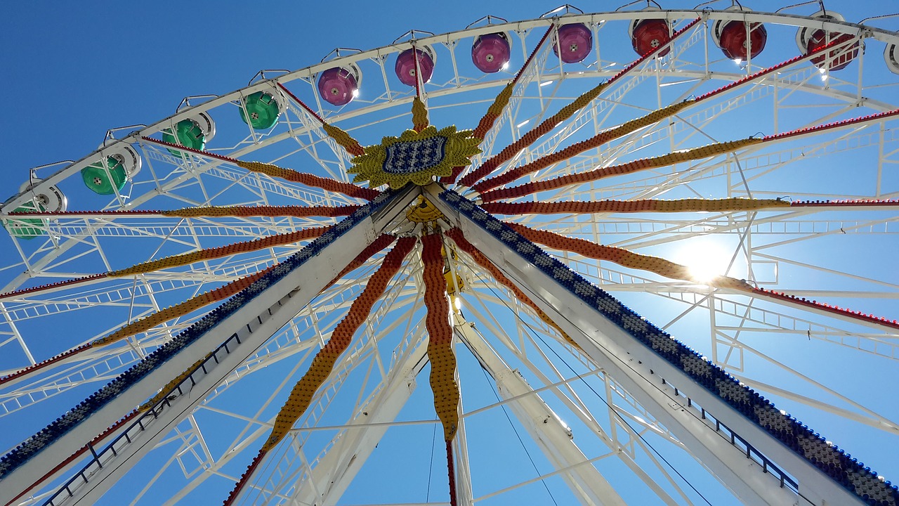 ferris wheel spring festival oktoberfest free photo