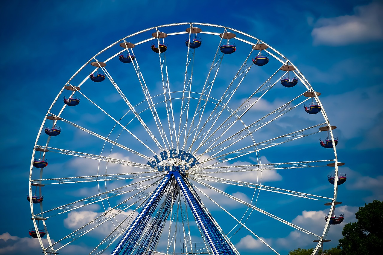 ferris wheel ride leisure free photo