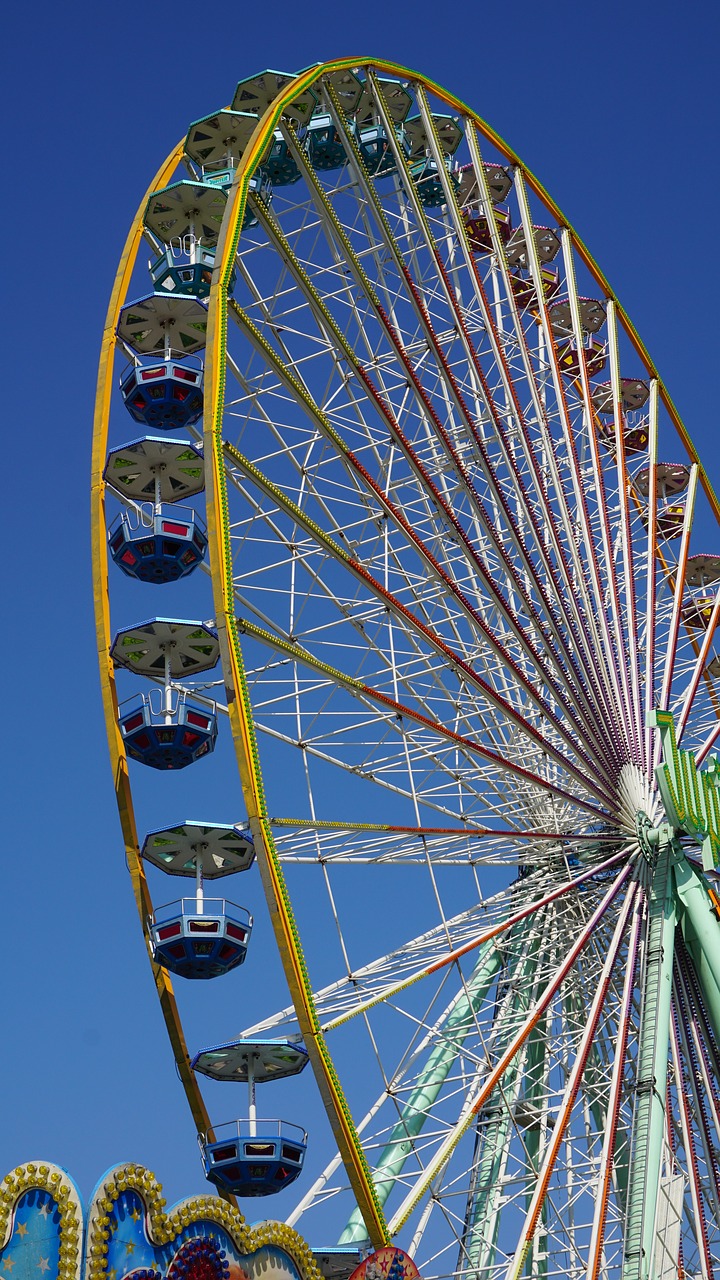 ferris wheel fair folk festival free photo