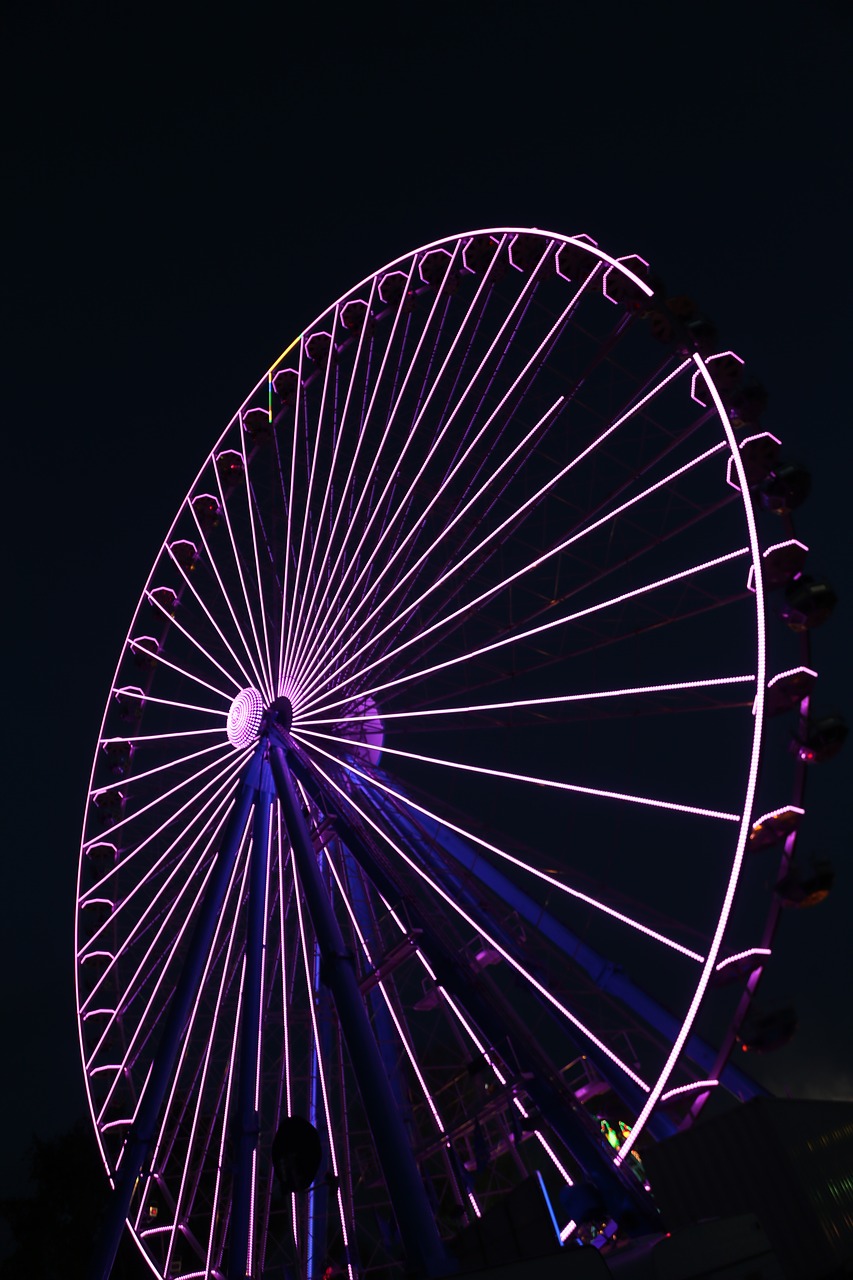 ferris wheel year market fair free photo