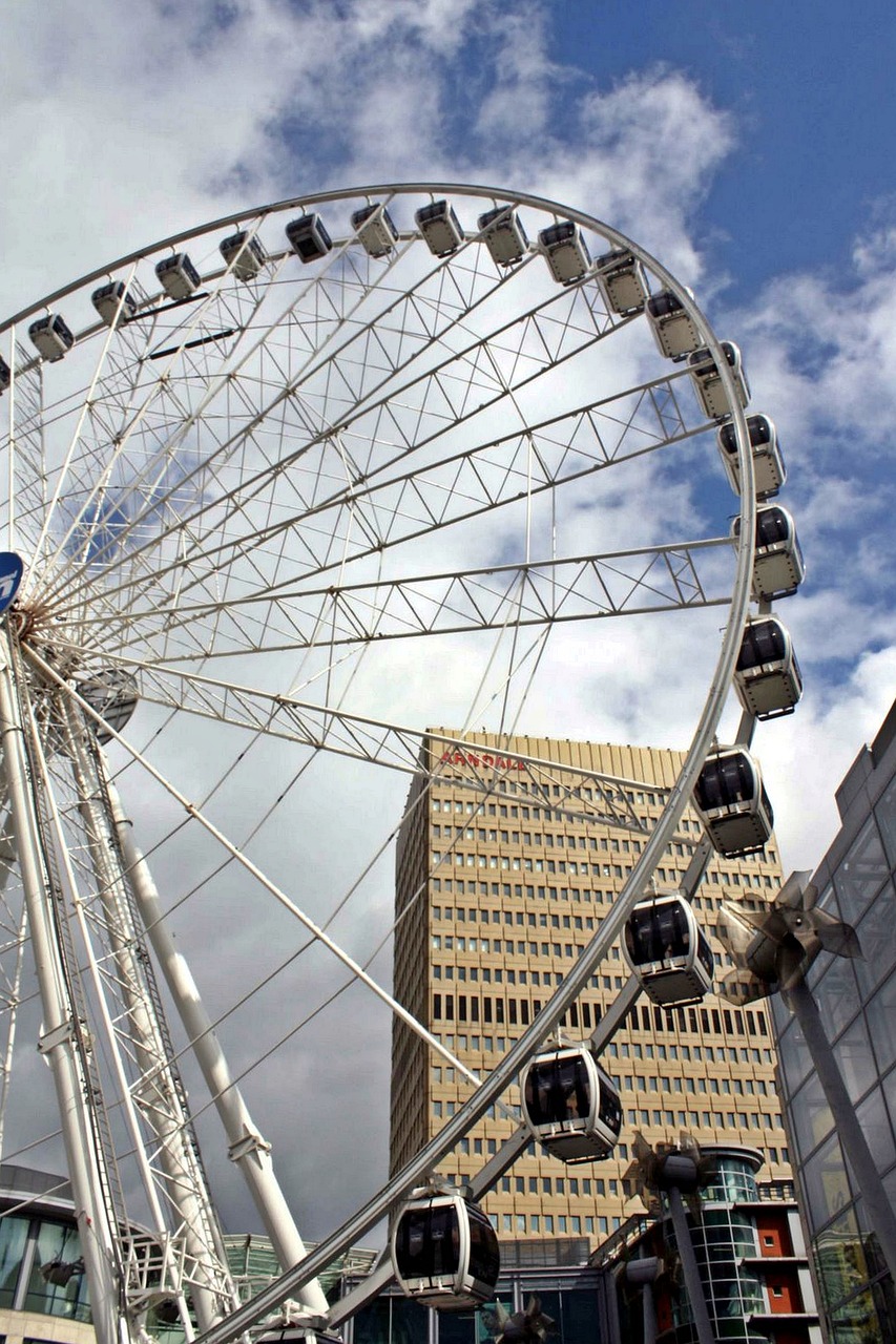 ferris wheel fair folk festival free photo