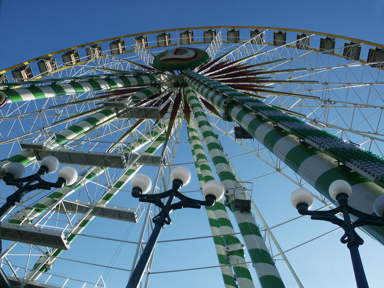 ferris wheel fair pleasure free photo