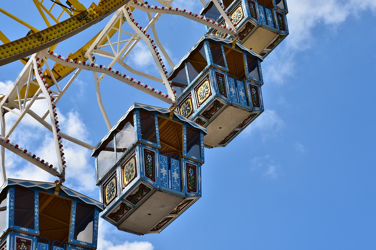 ferris wheel gondolas ride free photo