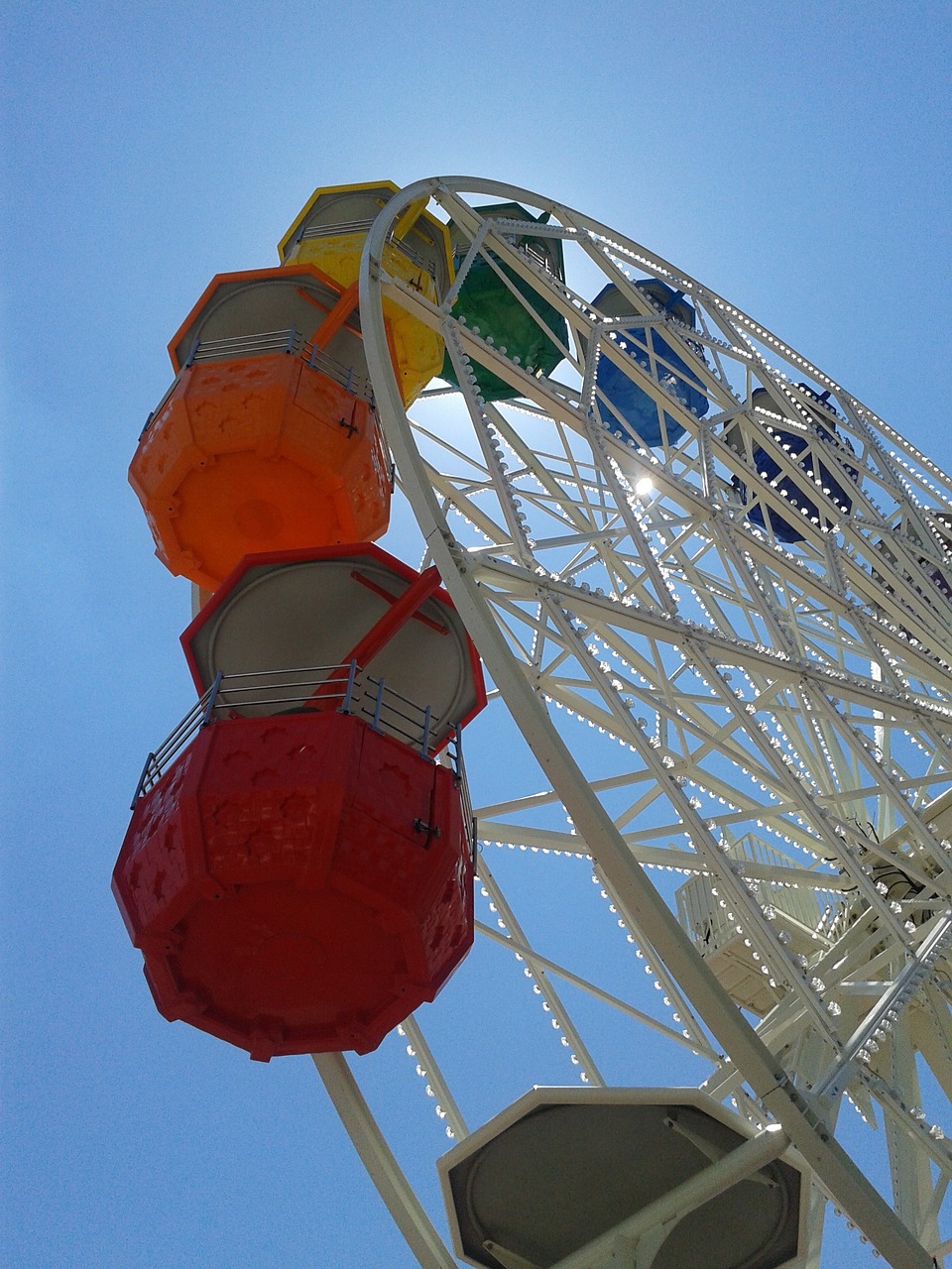 ferris wheel tibidabo spain free photo