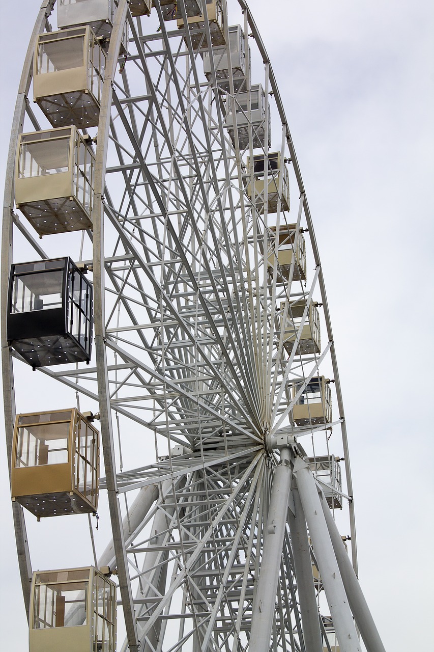 ferris wheel entertainment wheel free photo