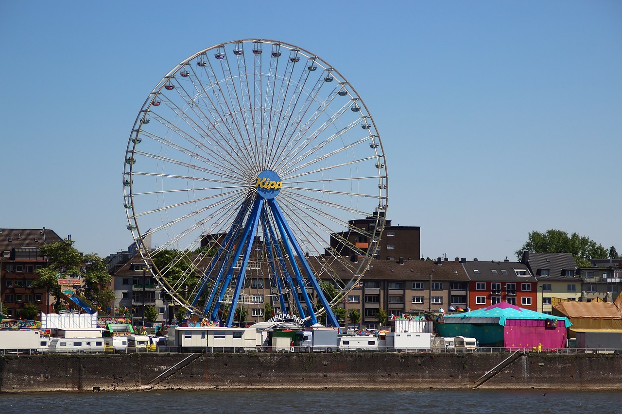 ferris wheel year market folk festival free photo