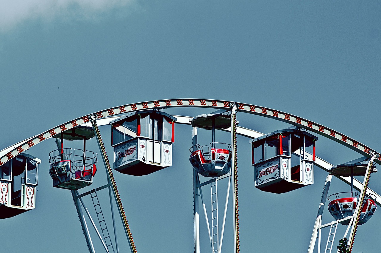 ferris wheel fair rides free photo