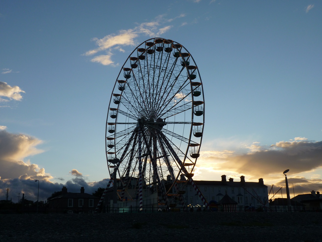 ferris wheel year market dedication free photo