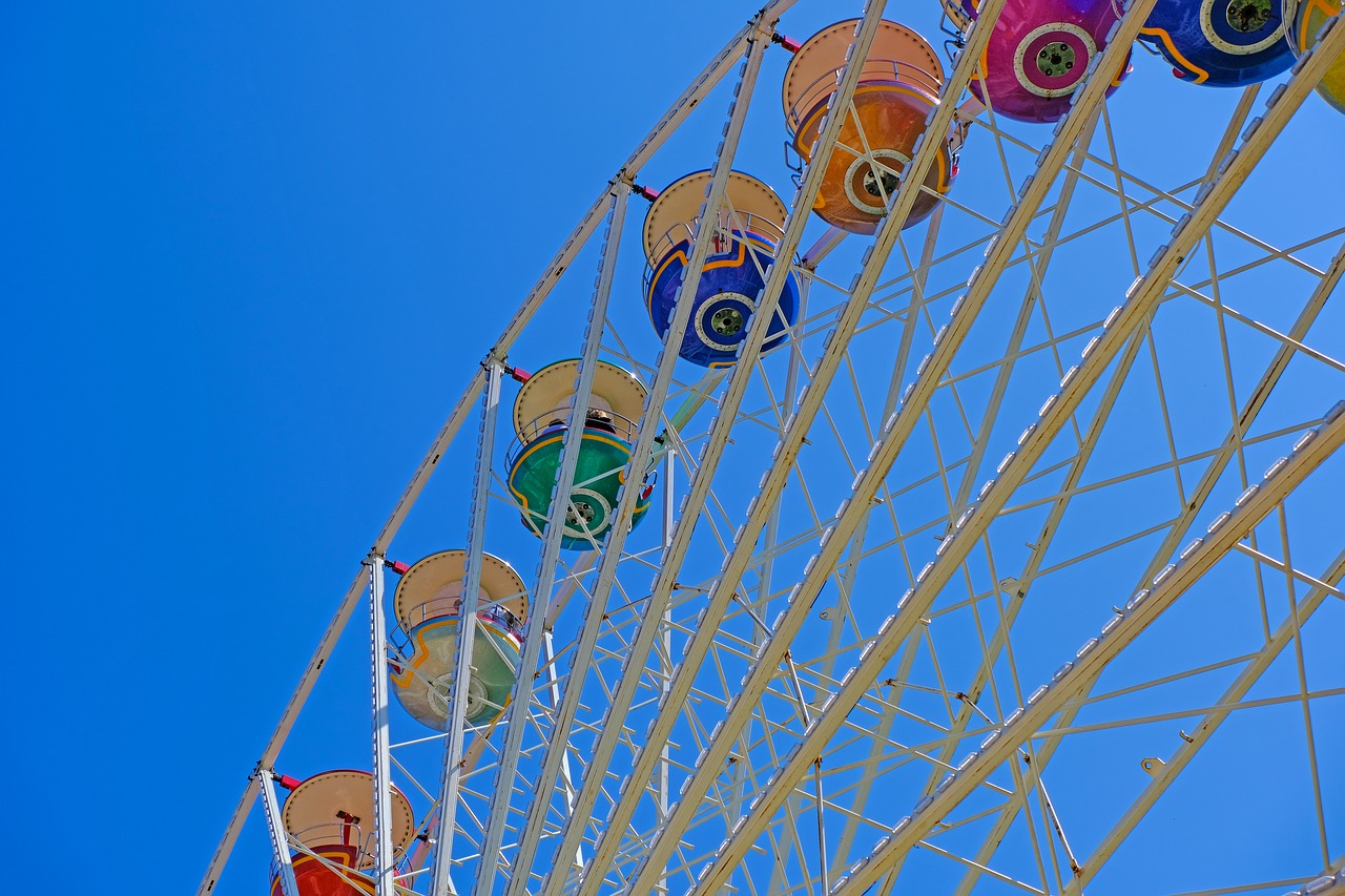 ferris wheel  fun  entertainment free photo