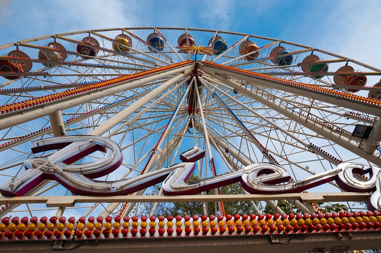 ferris wheel year market attraction free photo