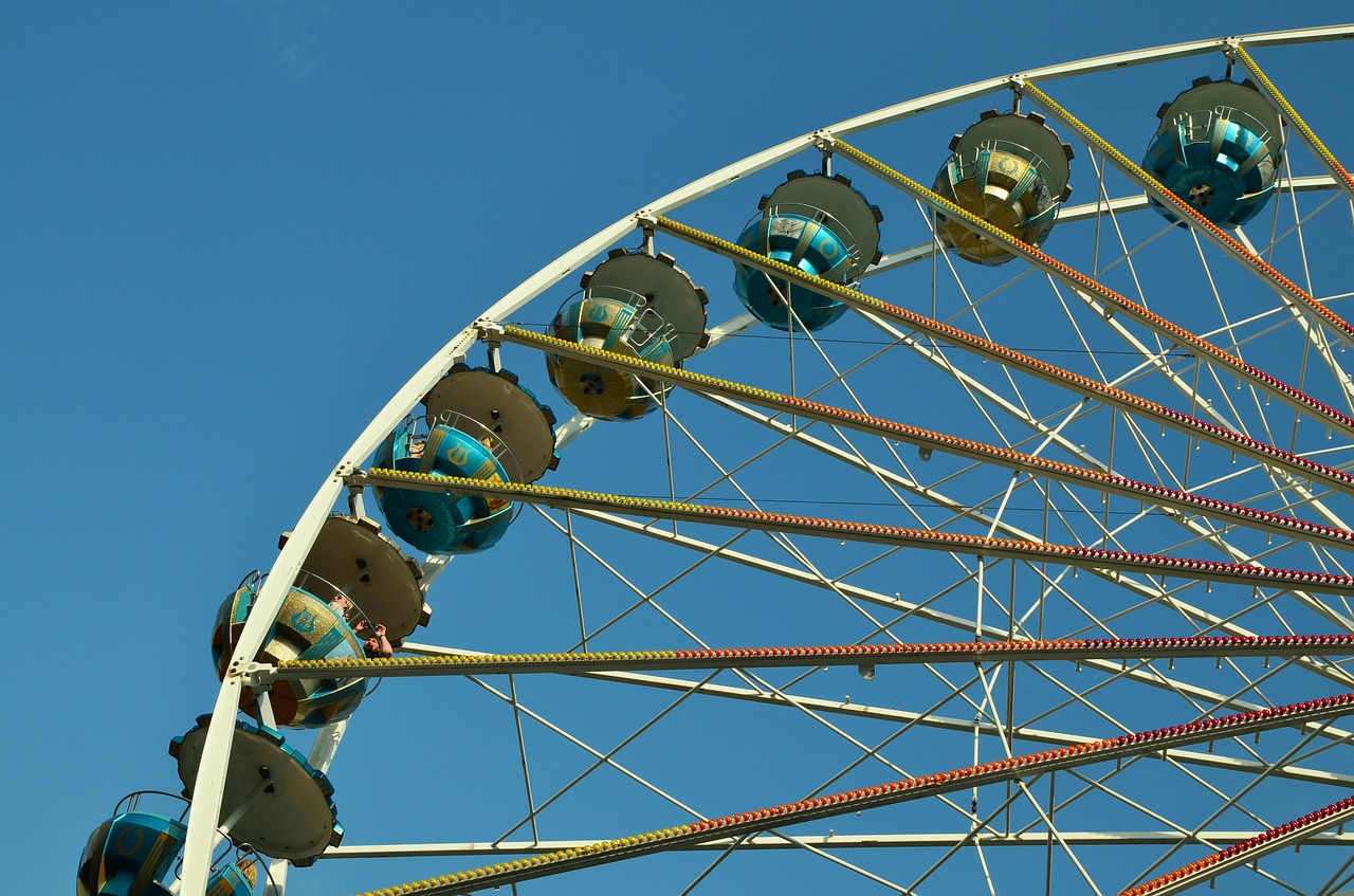 ferris wheel year market fair free photo