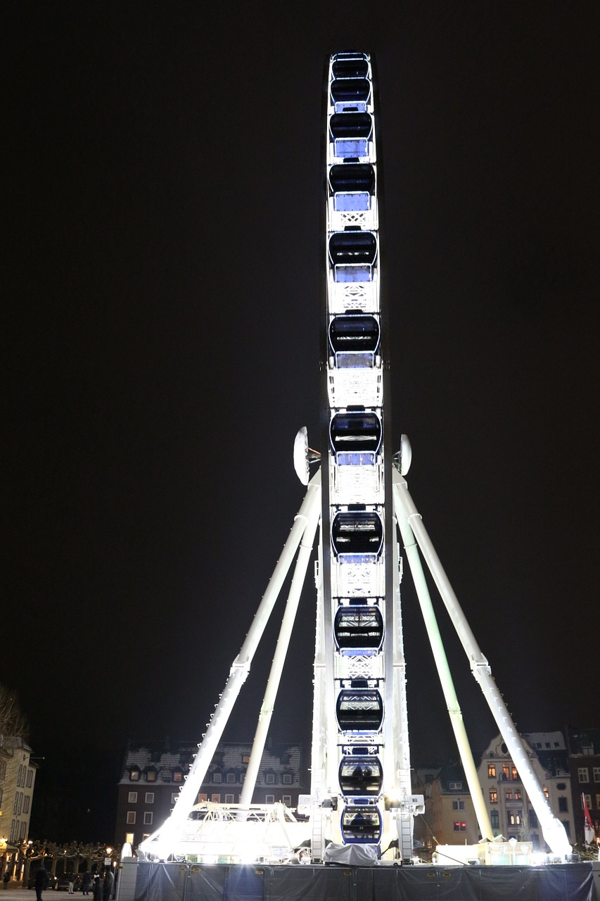 ferris wheel folk festival ride free photo