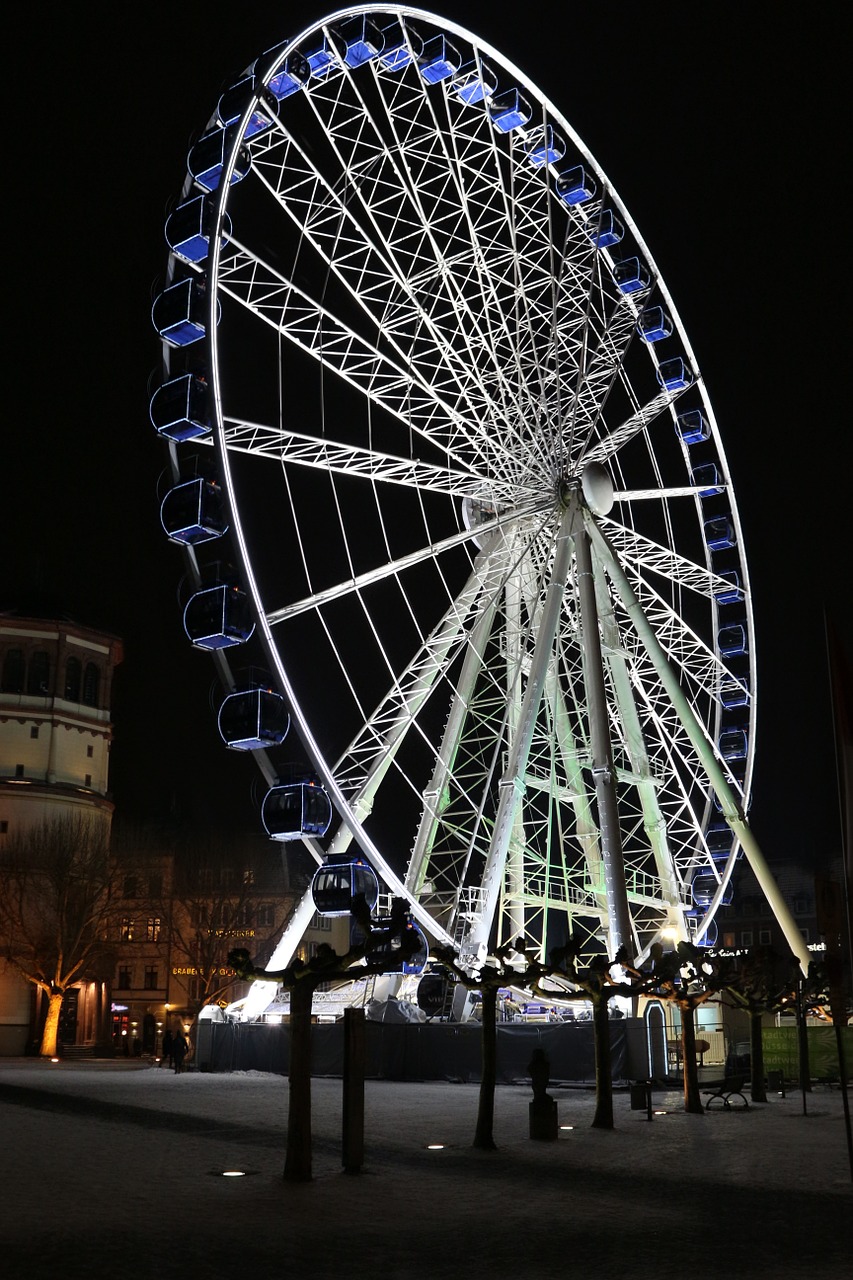 ferris wheel folk festival ride free photo