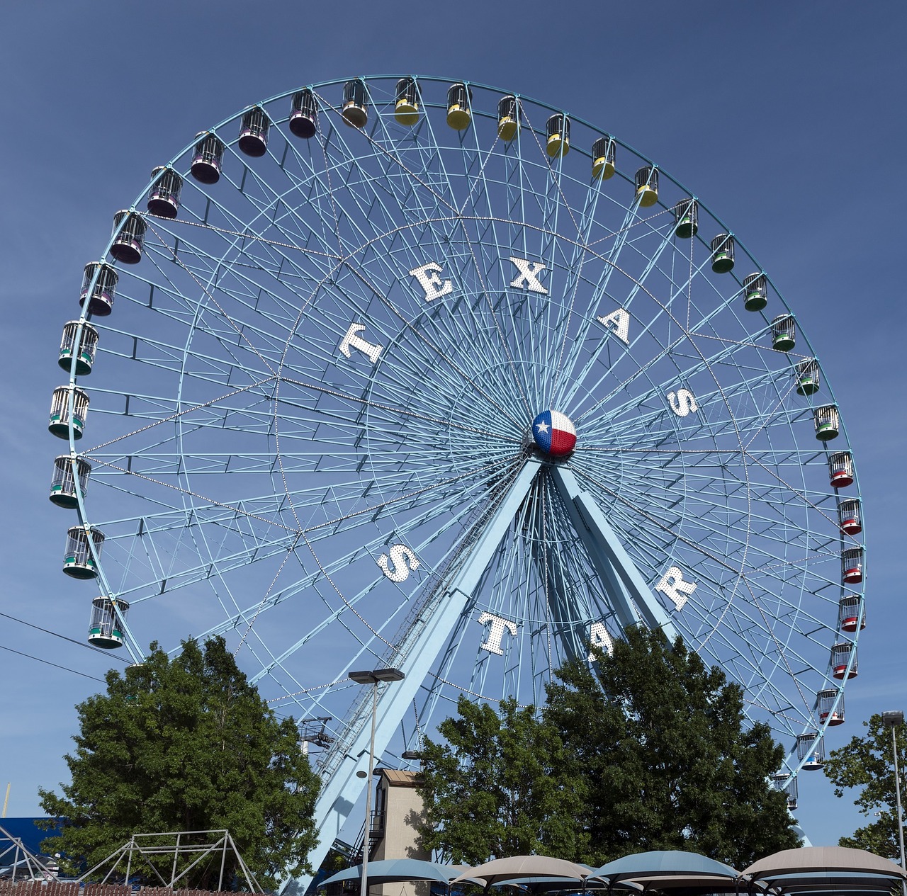 ferris wheel thrilling fun free photo
