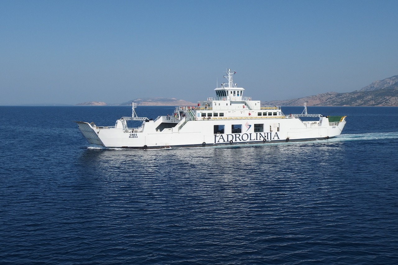 ferry croatia ship free photo