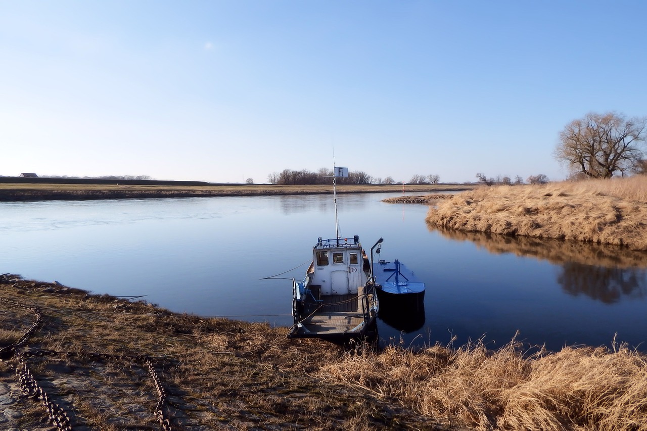 ferry ship landscape free photo