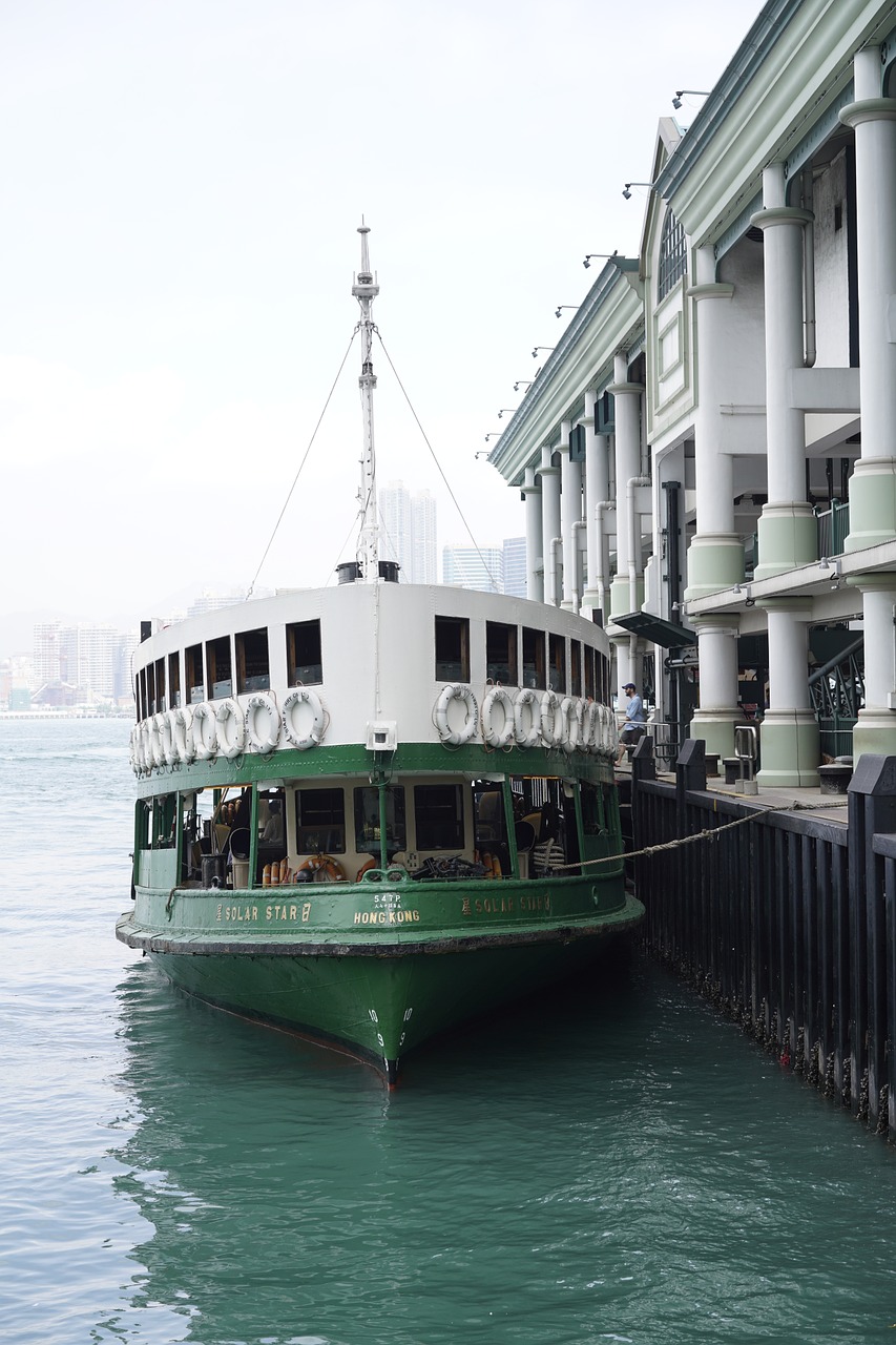 ferry star ferry central free photo