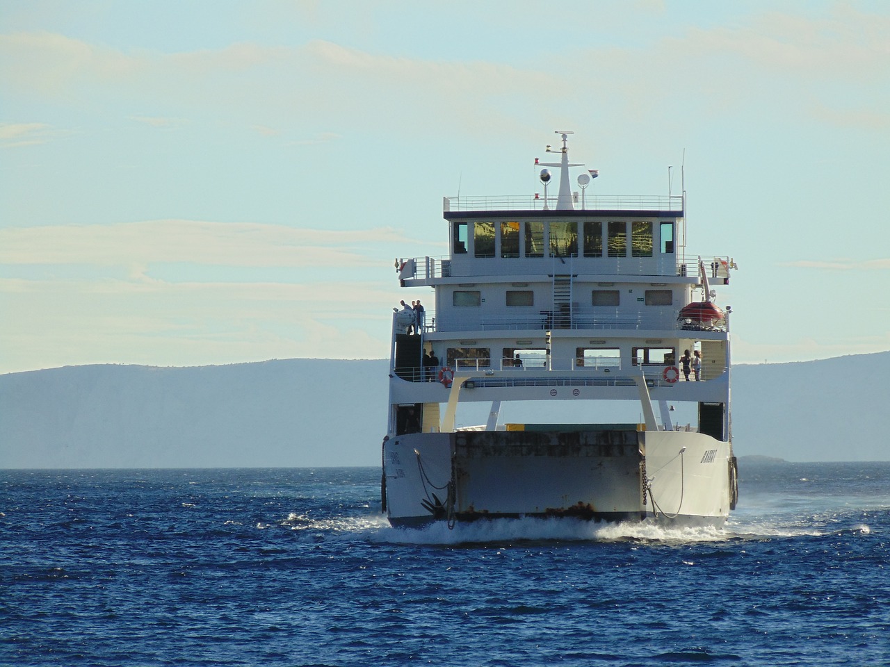 ferry boat water free photo